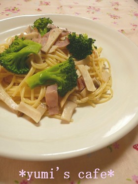 ブロッコリーとベーコンのあっさりパスタ♡