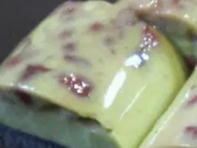 抹茶豆乳寒天