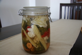 失敗なし！野菜をゆでないでピクルス