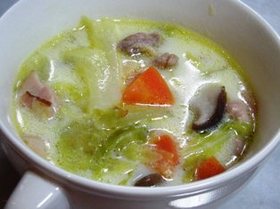 豆乳シチュー