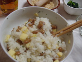 納豆好きの納豆ごはん☆