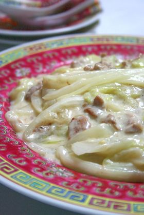 豚肉と白菜の中華風クリーム煮