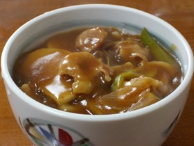 簡単！カレールーでカレーうどん