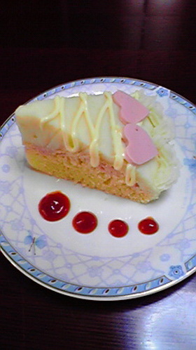 炊飯器でケークサレ♪魚肉ソーセージ活用☆