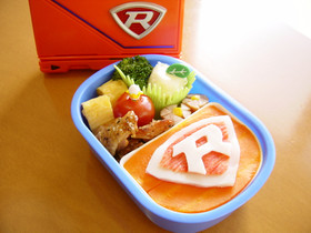 レスキューフォースお弁当(キャラ弁)
