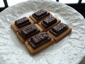 板チョコ 石畳クッキー
