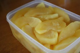 りんごの柚子煮
