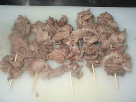 おでんのすじ肉の作り方