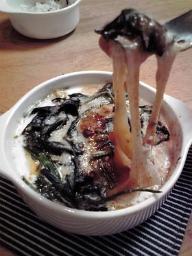 もち+生クリーム+ミートソース＝グラタン