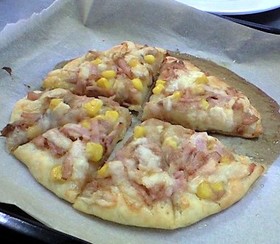 簡単ピザパン