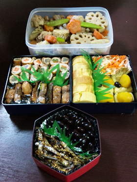 甘さ控えめ♡　圧力鍋でやわらか黒豆。