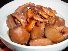 里芋の煮物(圧力鍋）