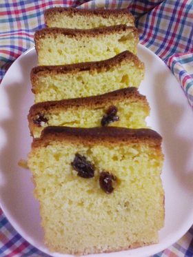 ホットケーキミックスでパウンドケーキ