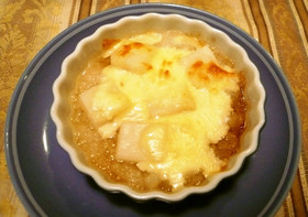 餅と大根おろしの和洋焼き（余ったお餅で！