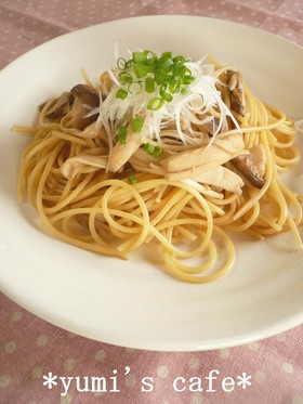 きのこ大好き♡バター醤油スパゲッティ