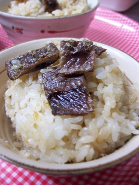 さんまみりん干しの炊き込みご飯