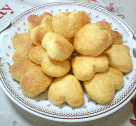 ホットケーキミックスでミニクッキーケーキ