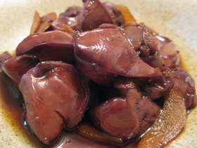 冷めてもやわらかい☆鶏の肝煮