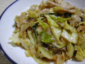 ぴりまろ～＊豚肉と野菜のピリマヨ炒め＊