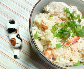 簡単✿カニ❀缶✿飯