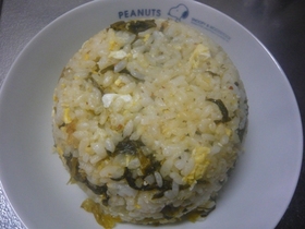 手間なし☆簡単✿明太高菜チャーハン