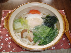 鍋焼きうどん