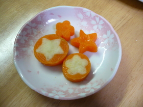 お弁当に✿マッシュポテトｉｎにんじん