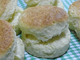 袋を使って作るプレーンスコーン