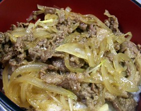 吉野家風牛丼☆覚書