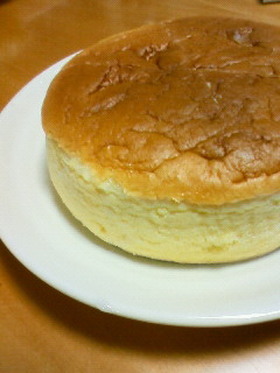 とてもやさしいふわふわチーズケーキ