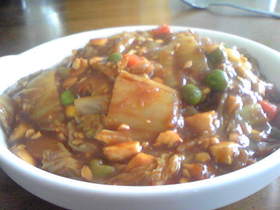 マーボーどうふうカレー丼