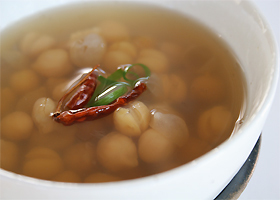 ひよこまめスープ
