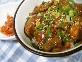 ◆うちの韓国風 カルビ丼◆