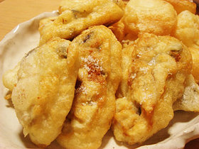 牡蠣と玉ねぎのフリット