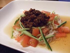 ☆韓国風！そうめんdeジャージャー麺☆