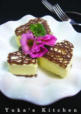 パリパリチョコのミントショコラムース