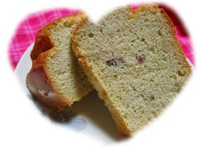 さつまいも＆栗☆しっとりシフォンケーキ♪