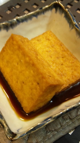 超～手抜き！厚揚げのアチアチ
