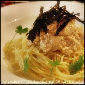 ヘルシーにおいしい豆腐ツナパスタ