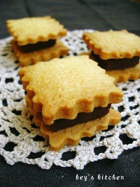 生チョコサンドクッキー
