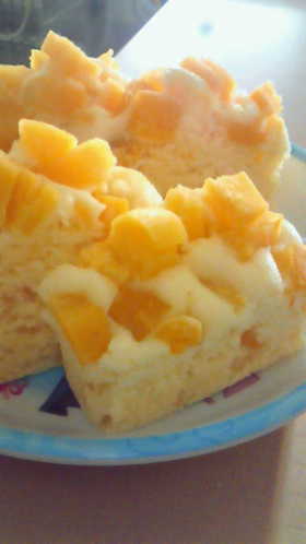 ﾎｯﾄｹｰｷﾐｯｸｽでさつま芋蒸しパン♪