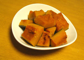 簡単ぽくぽく　かぼちゃの煮物