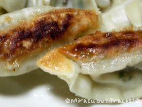 白菜でヘルシージューシー餃子!