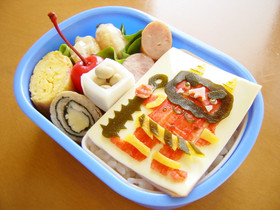 節分☆赤鬼お弁当(キャラ弁)