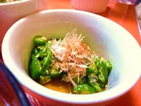 簡単♪おくらの和え物