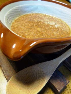 すぐできる。すぐ食べられる。即席納豆醤油