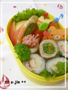 お弁当に✿デージーウインナーのちくわ詰め