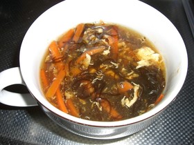 もずくのあったまるスープ