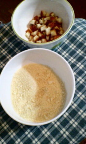 ●レンジで●パン粉＆クルトン（ノンフライ