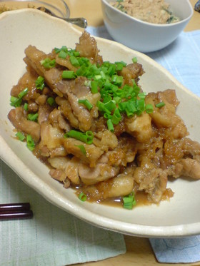 鶏モモ肉のみぞれ煮